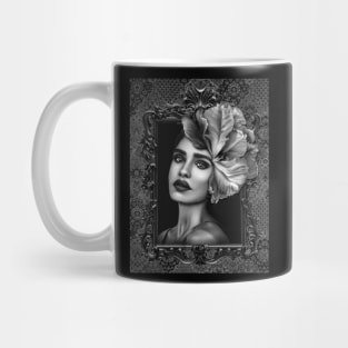 Shades of Gray Ladies Fine Art HomeDecor Wall Art Digital Prints Artwork Illustration Fine Mug